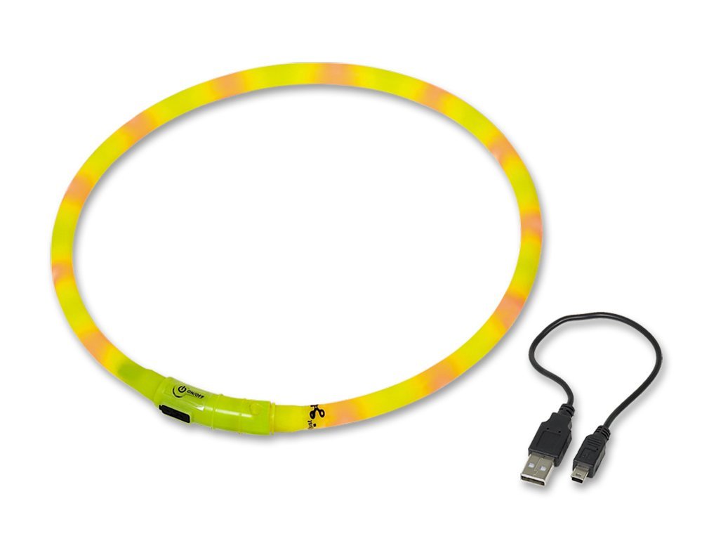 Nobby Led Visible svítící kroužek silikon žlutá 70cm 1 balení