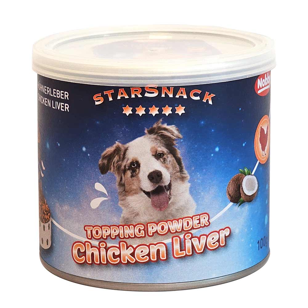 Nobby StarSnack TOPPING POWDER Chicken Liver 100 g 1 balení