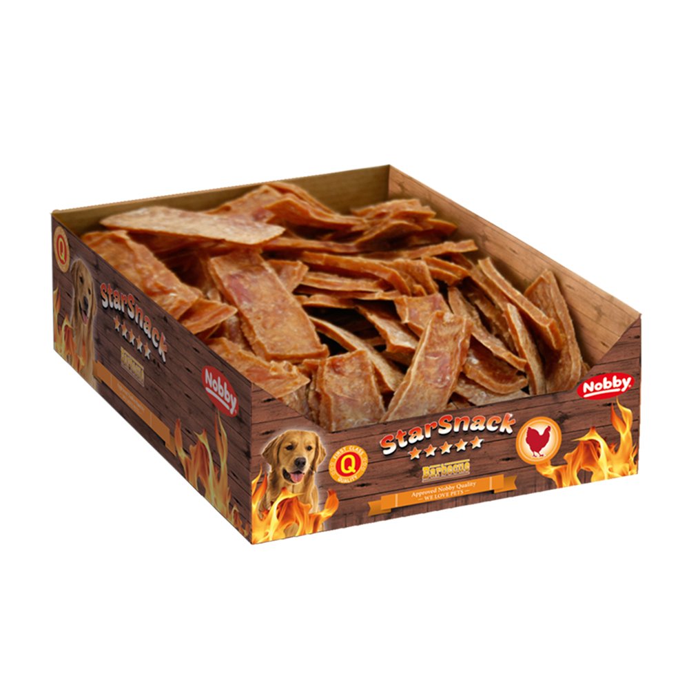 Nobby StarSnack BOX kuřecí Jerky cca. 2,5 kg 96 ks 1 balení