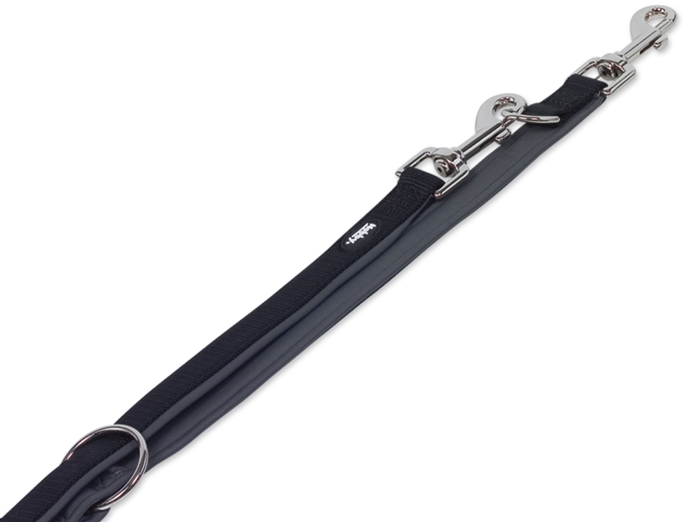 Nobby CLASSIC PRENO vodítko neoprén M/L 200cm černá 1 balení