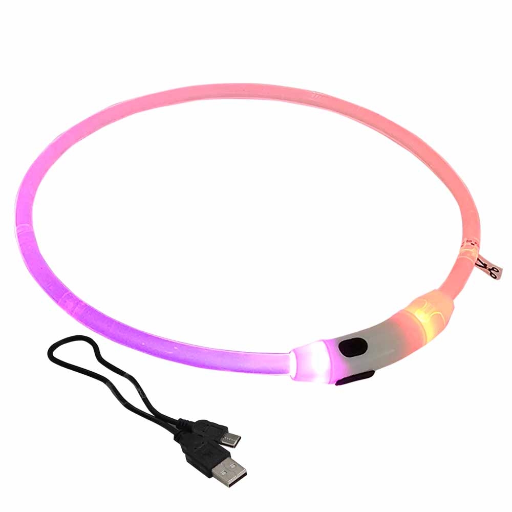Nobby Kroužek světelný LED SHINY 8 mm 65 cm transparent 1 balení