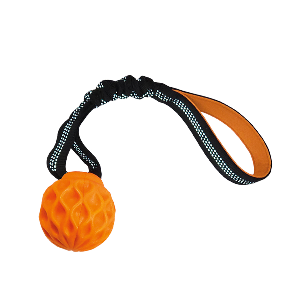 Nobby hračka pes Míč s elastickou rukojetí TRP 37 cm 1 balení