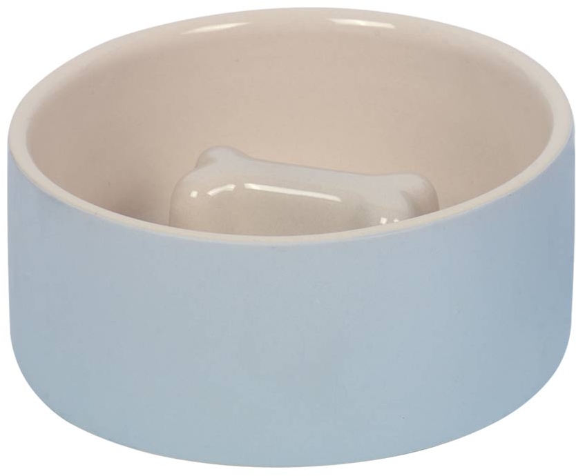 Nobby keramická protihltací miska Bone šedá 18 cm 1,00 l 1 balení