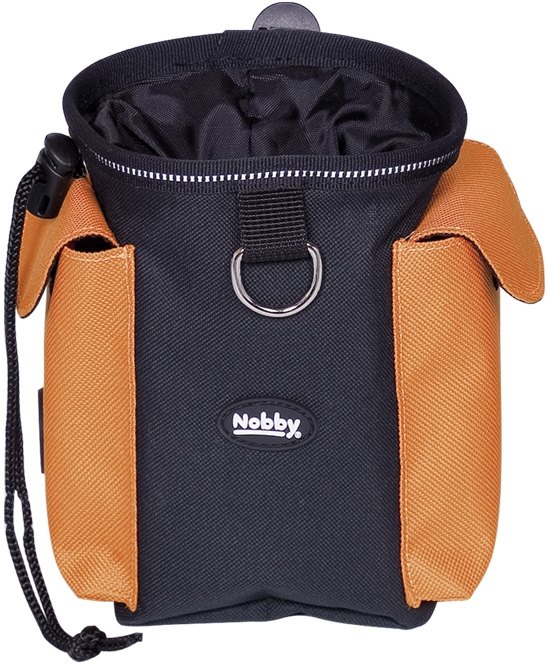 Nobby RIO pamlskovník a zásobní na sáčky 2v1 oranžový 11 x 16 cm 1 balení