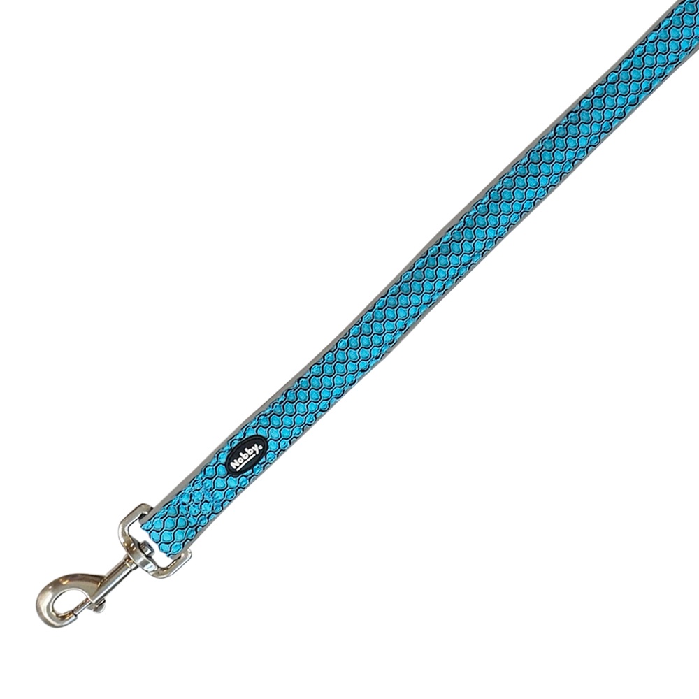 Nobby Vodítko MESH AIR XS-S 20 mm 120 cm světle modrá 1 balení