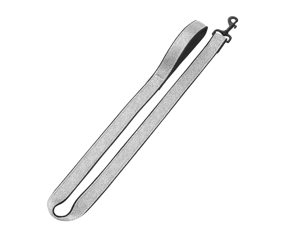Nobby Classic Reflect Soft vodítko neoprén 120cm / 20-25mm šedá 1 balení