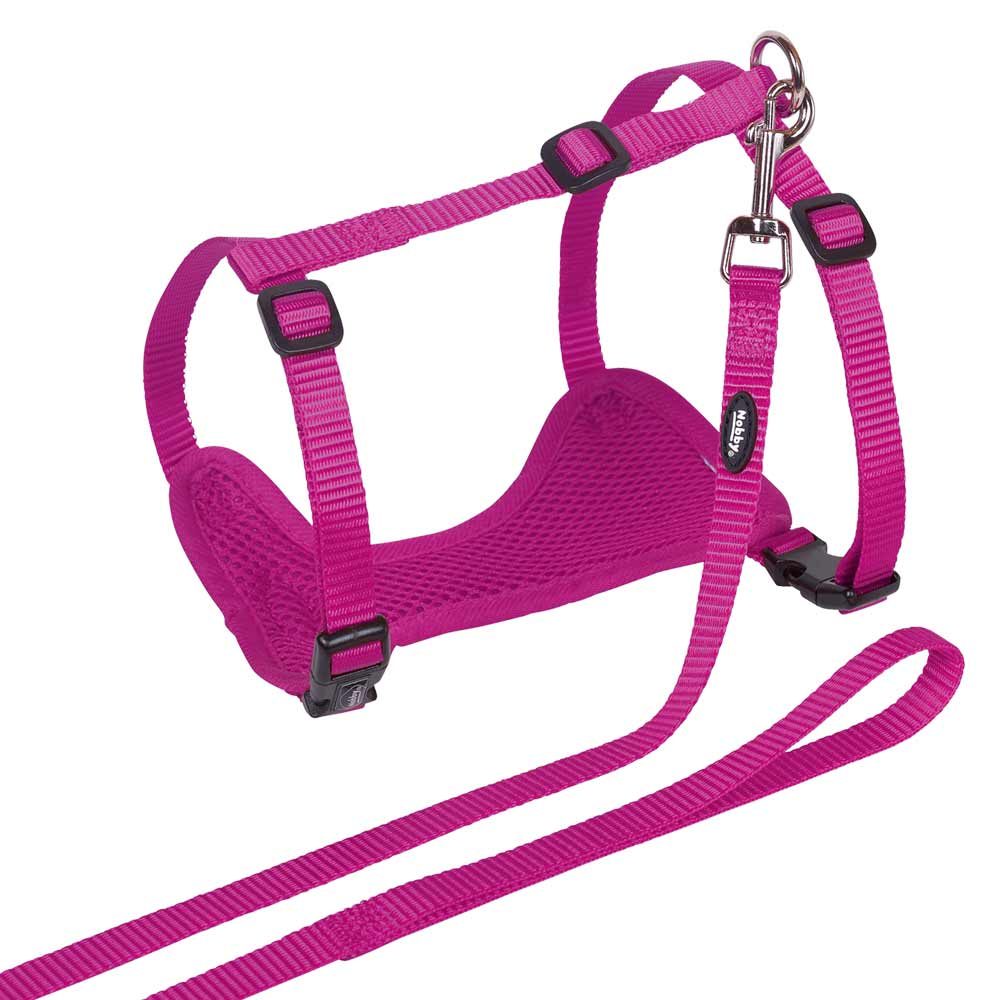 Nobby Set pro kočky Mesh S-M růžová 1 balení