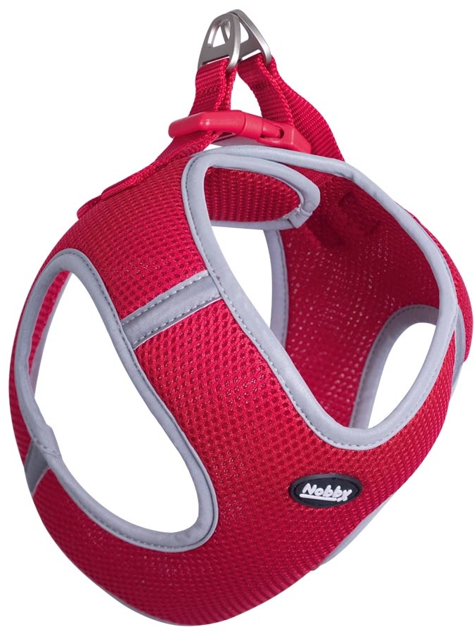 Nobby hrudní postroj DELIGHT MESH L červená 1 balení