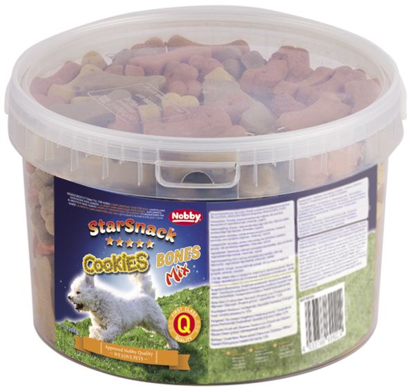 Nobby StarSnack Cookies Bones Mix pečené pamlsky 1,3kg 1 balení