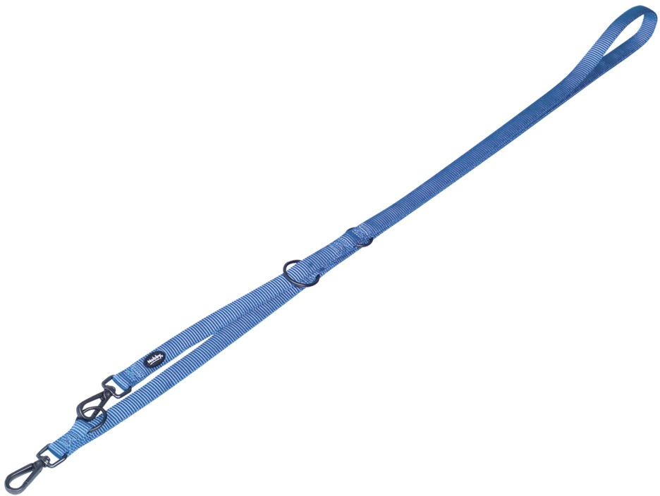 Nobby CLASSIC COMFORT vodítko nylon světle modrá XS-S 2m 15mm 1 balení