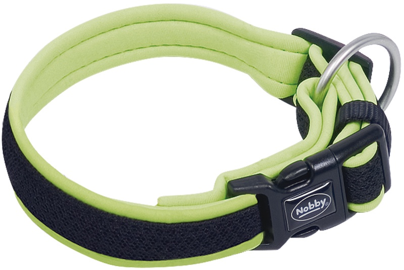 Nobby MESH PRENO obojek neoprén žlutý L/XL 50-65cm 1 balení