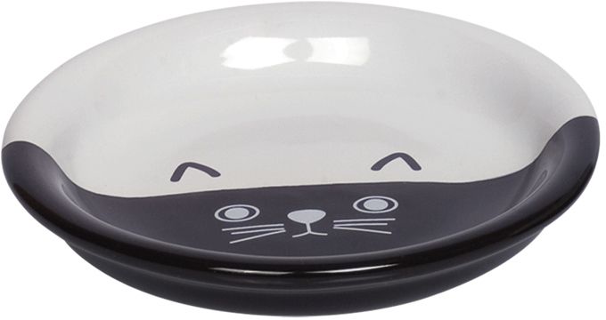 Nobby miska na mléko černobílá 14 cm 100ml 1 balení