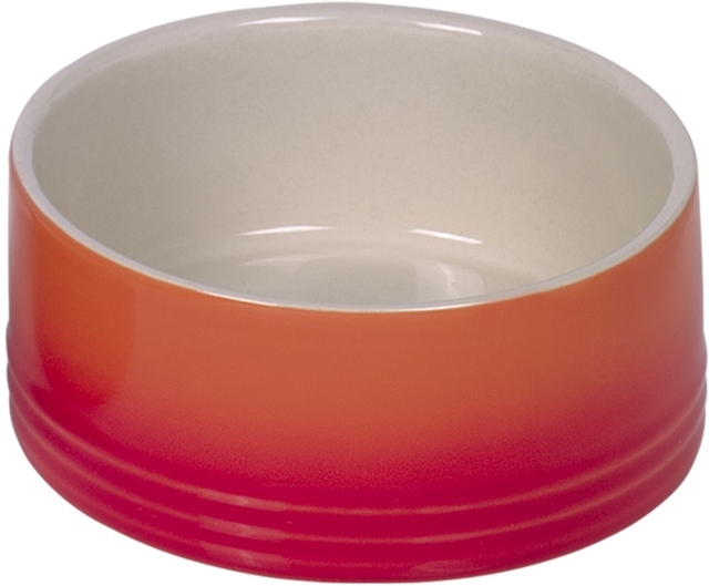 Nobby keramická miska GRADIENT oranžová 15,0 x 6,0 cm / 0,55 l 1 balení