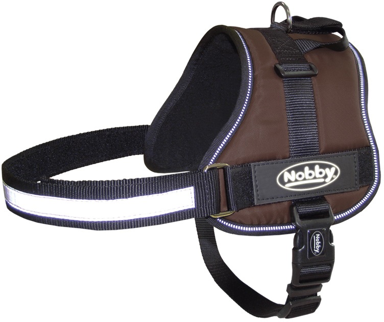 Nobby Seguro bezpečnostní postroj pro psa XL hnědý 82-110cm 1 balení
