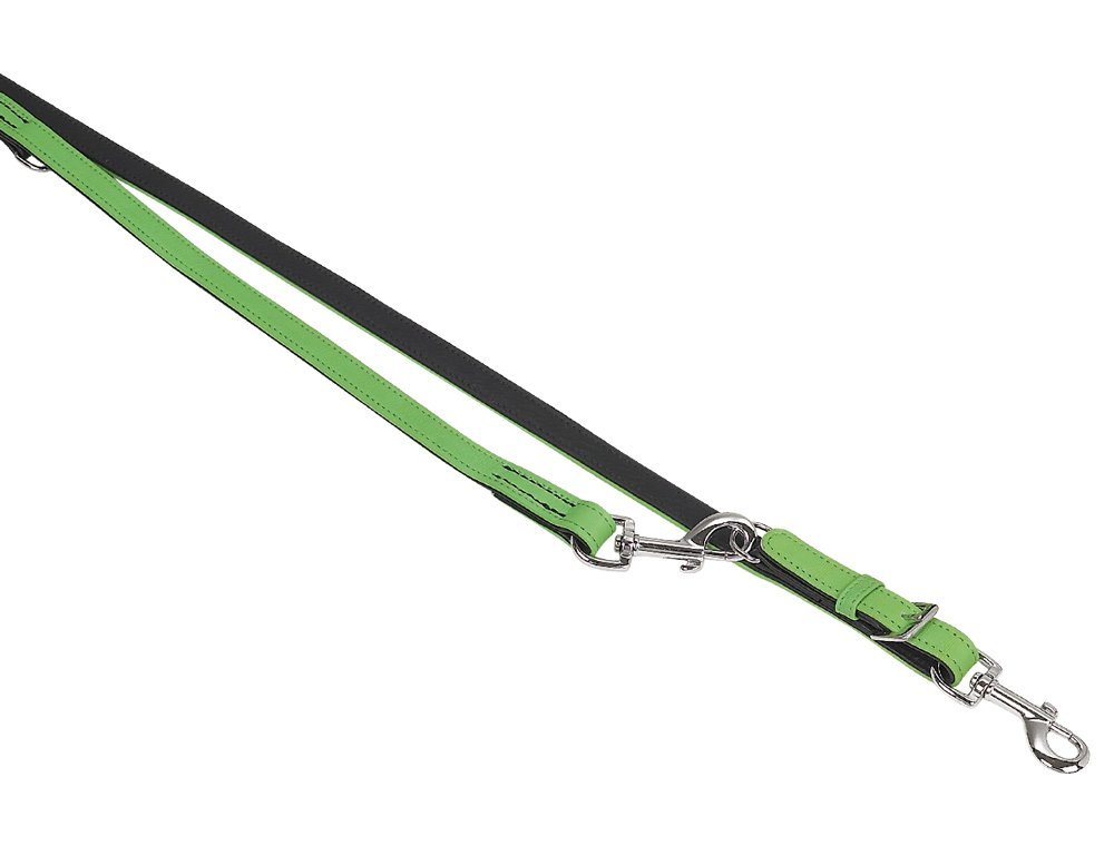 Nobby SOUTH přepínací vodítko nappa kůže zelená L-XL 2m 18mm 1 balení