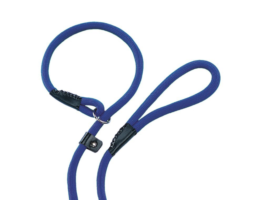Nobby FUN vodítko s obojkem 170cm / 9mm modrá 1 balení