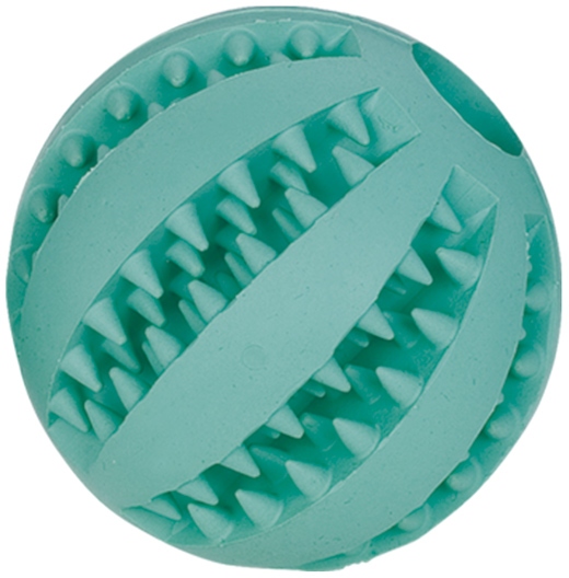 Nobby Dental hračka pro psy gumový velký míč s mátou 7cm 1 balení