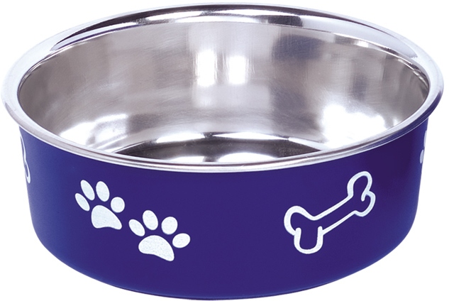 Nobby Fusion nerez miska s plast. opláštěním modrá 13cm 500ml 1 balení