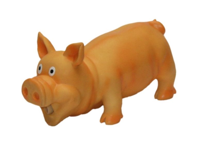Nobby hračka latexové chrochtající prasátko 21cm 1 balení