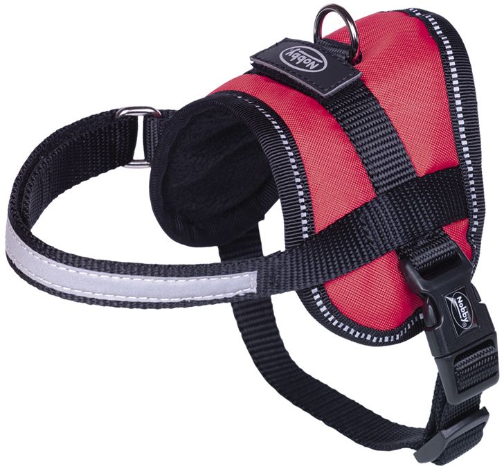 Nobby Seguro Mini bezpečnostní postroj pro psa S červená 31-40cm 1 balení