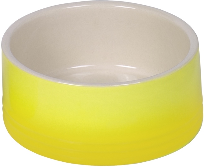 Nobby keramická miska GRADIENT žlutá 15,0 x 6,0 cm / 0,55 l 1 balení