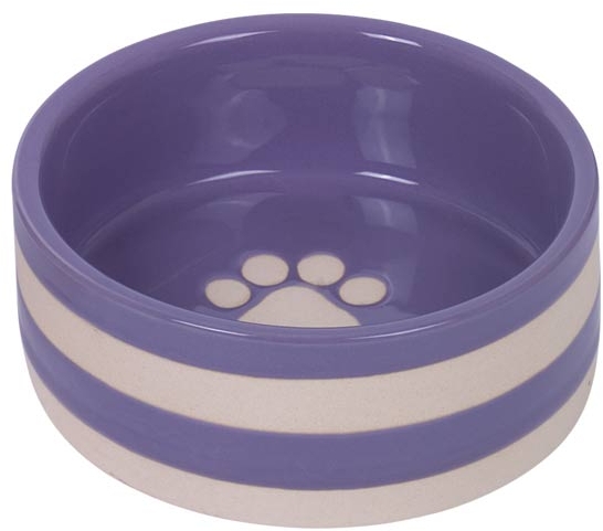 Nobby keramická miska Strio fialová 12 cm 350 ml 1 balení