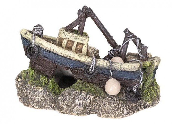 Nobby dekorace vrak loď 13 x 6,7 x 8,7 cm 1 balení