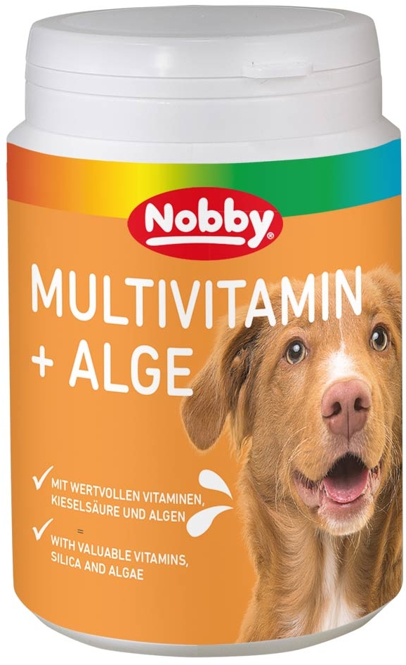 Nobby Multivitaminové tablety s řasou 185g 1 balení
