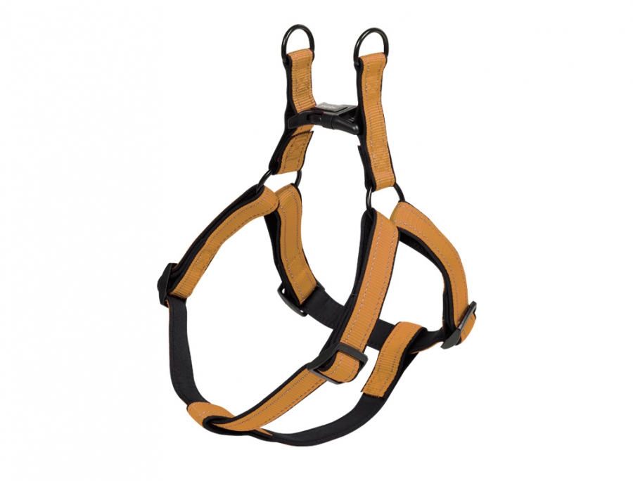 Nobby Classic Reflect Soft reflexní postroj S 40-56cm zlatá 1 balení