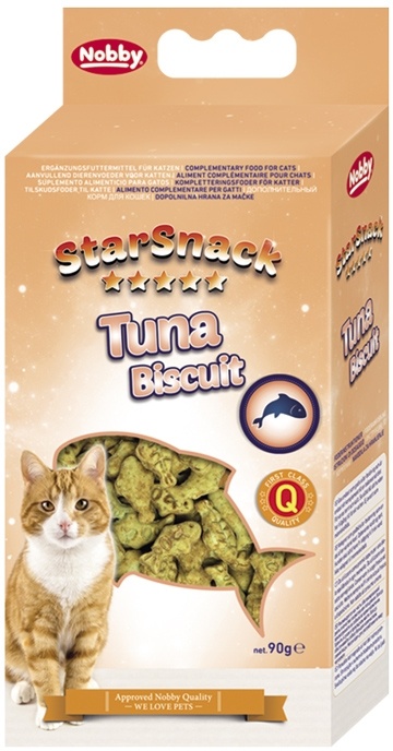 Nobby StarSnack TUNA BISCUIT tuňákové sušenky 90g 1 balení
