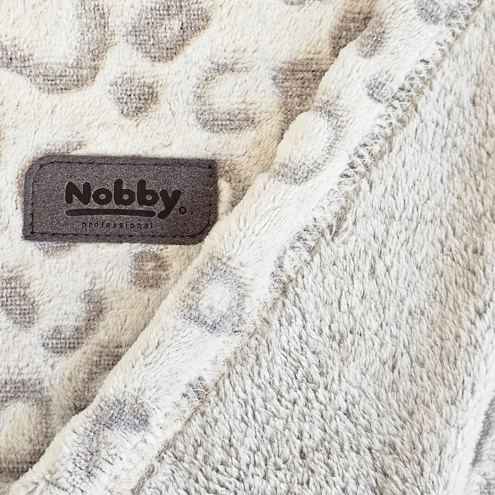 Nobby flísová deka LORIK 70x100 cm leopardí vzor 1 balení