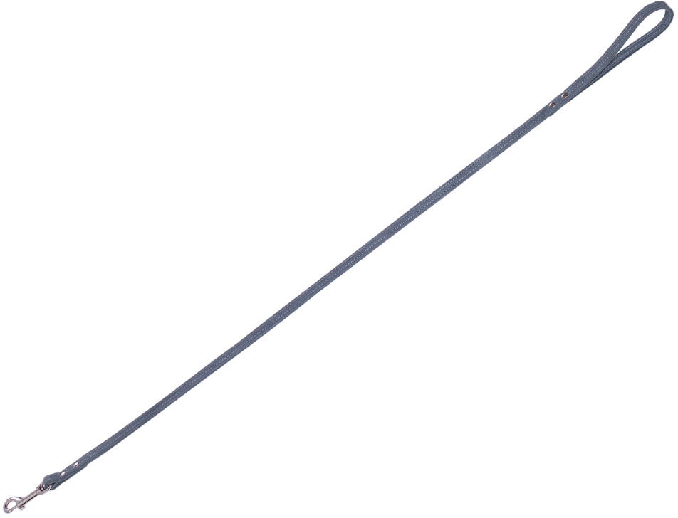 Nobby kožené vodítko TABIL vel. S-M 1m / 14mm šedá 1 balení