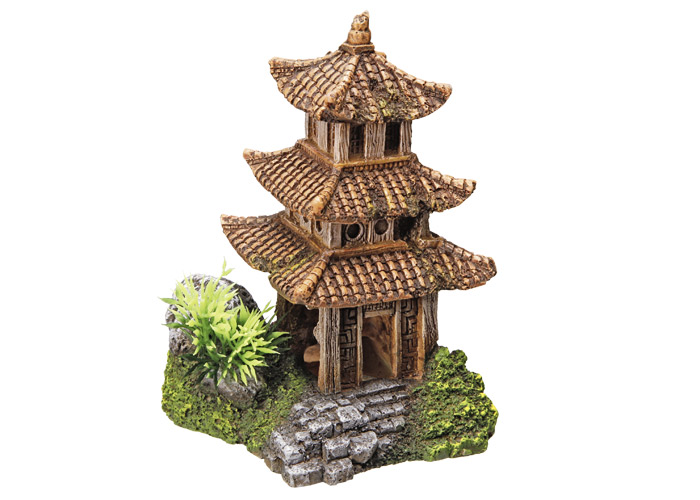 Nobby akvarijní dekorace asijský chrám 10 x 9 x 14,5 cm 1 balení
