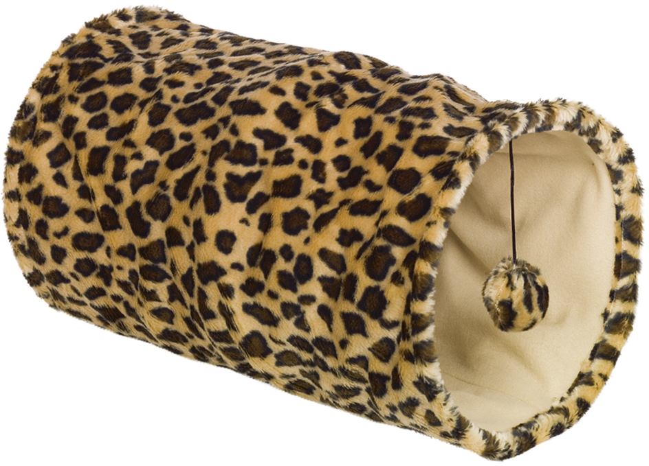 Nobby LEOPARD tunel pro kočky leopardí vzor 25x50cm 1 balení