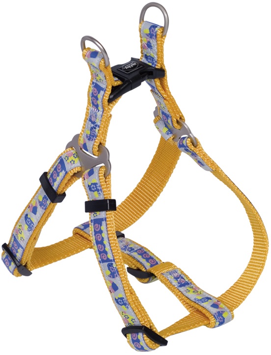 Nobby STYLE One Touch postroj oranžový nylon XS-S 30-40cm 1 balení