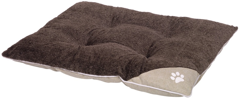 Nobby Classic obdelníkový polštář Sama hnědá 80 x 60 x 10 cm 1 balení