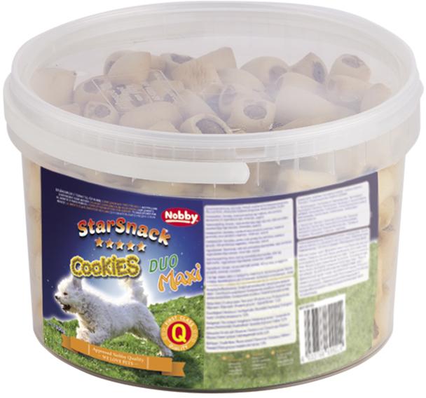 Nobby StarSnack Cookies Duo Mini pamlskové sušenky 1,3kg 1 balení