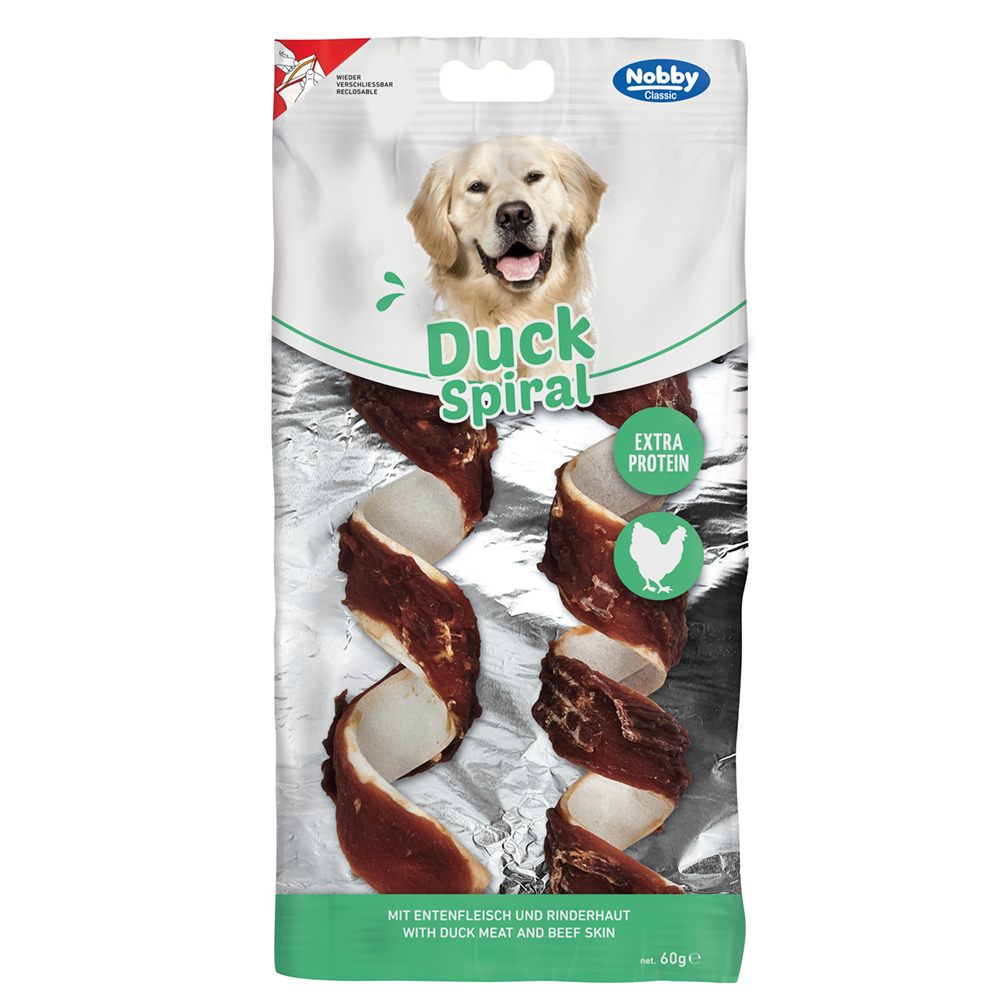 Nobby StarSnack CLASSIC Dog kachní spirála 60 g 1 balení