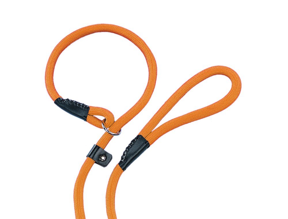 Nobby FUN vodítko s obojkem 170cm / 9mm oranžová 1 balení