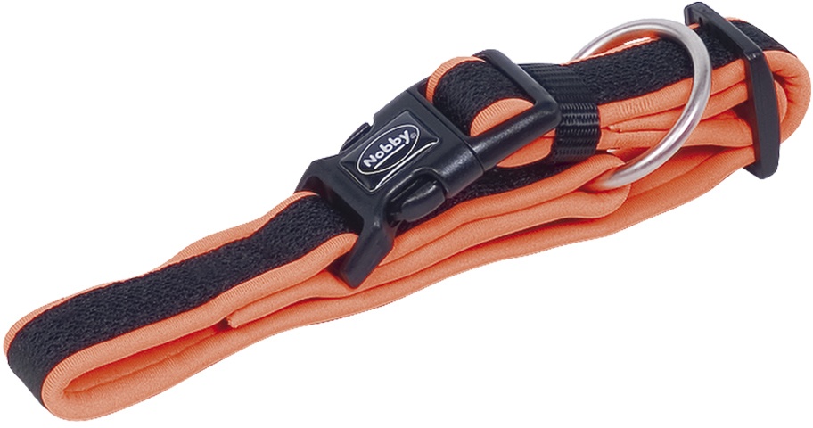 Nobby MESH PRENO obojek neoprén oranžová XS 20-30cm 1 balení