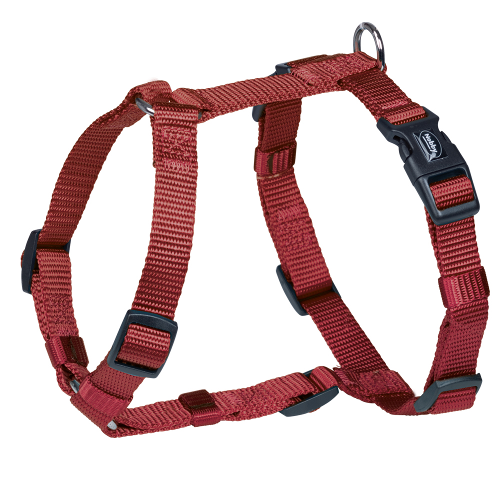 Nobby Postroj Classic, bordó, hrudník: 50/70 cm; š: 20 mm 1 balení