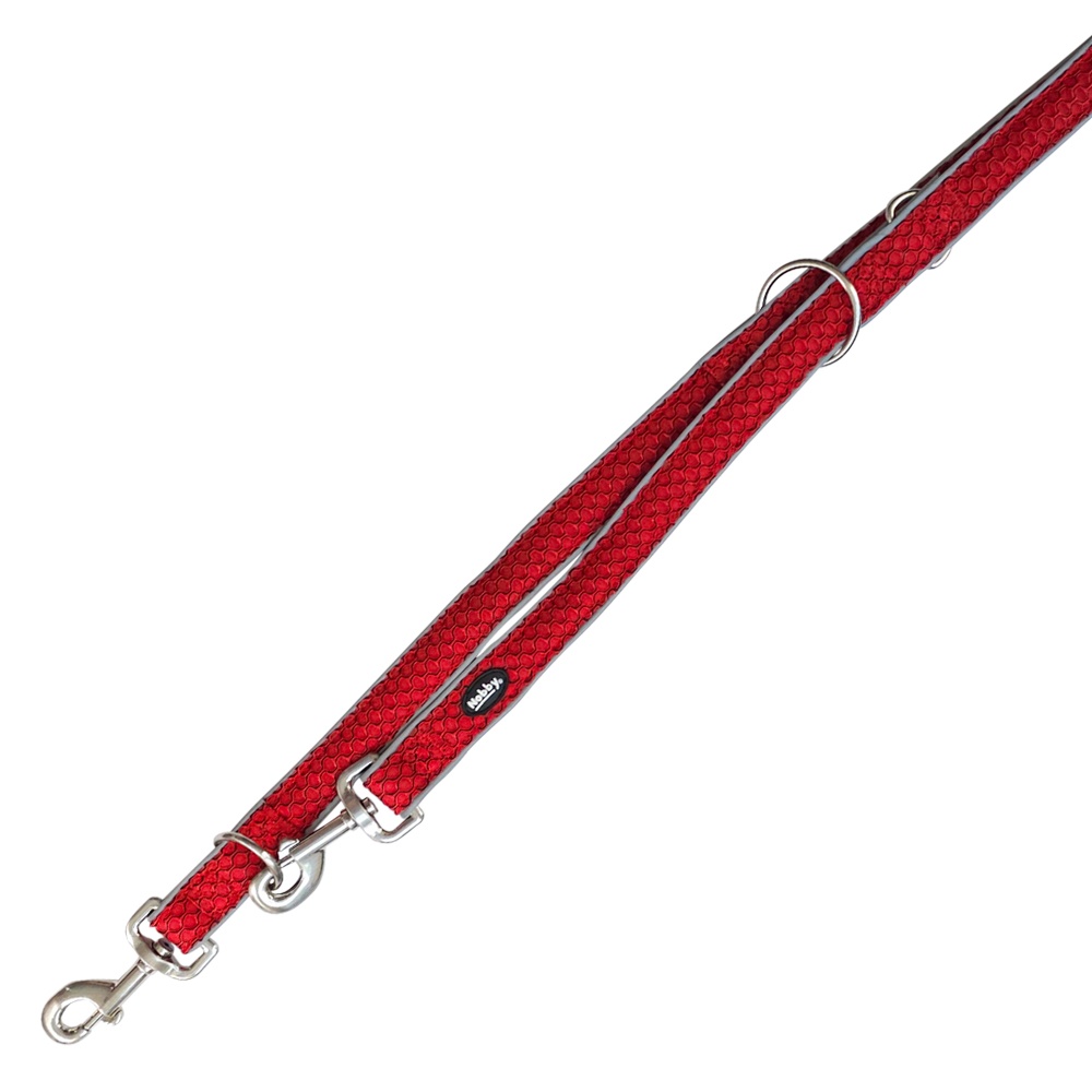 Nobby Tréninkové vodítko MESH AIR XS-S 20 mm 200 cm červená 1 balení