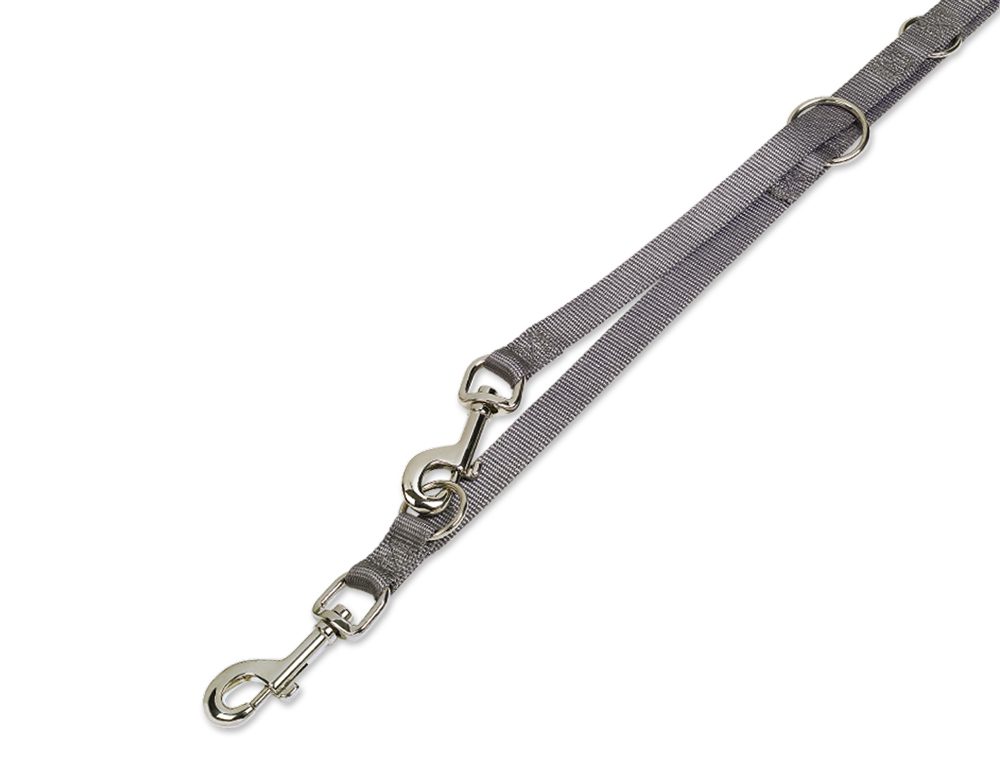 Nobby CLASSIC vodítko nylon 200cm / 15mm šedá 1 balení