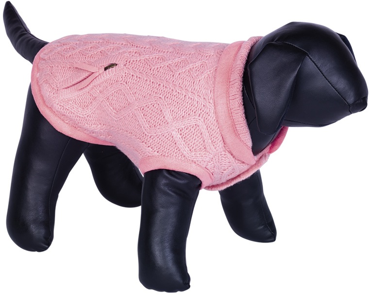 Nobby JILL pletený svetr pro psy růžová 44cm 1 balení