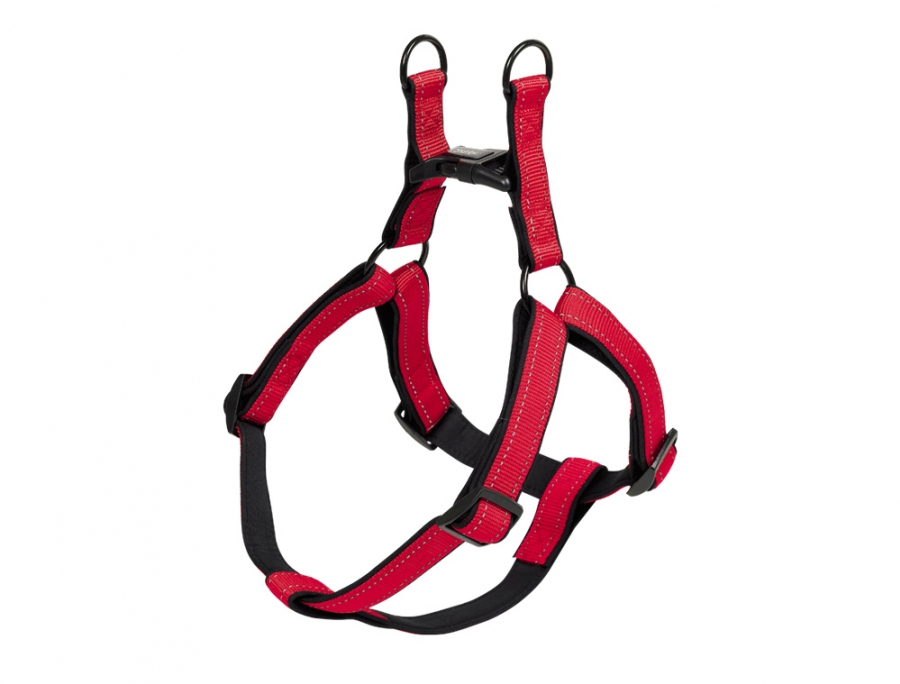Nobby Classic Reflect Soft reflexní postroj M 50-72cm červená 1 balení