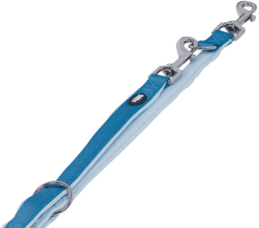 Nobby CLASSIC PRENO vodítko neoprén M/L 200cm světle modrá 1 balení
