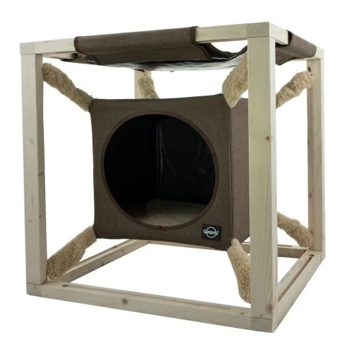 Odpočívadlo Quapas! Catcube L olivová 1 balení