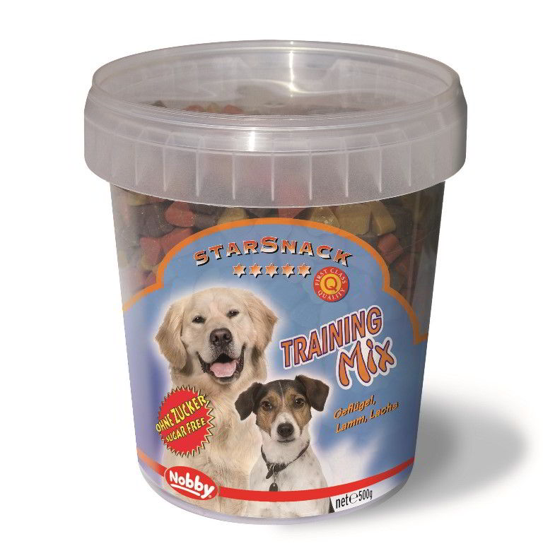 Nobby StarSnack Training Mix kyblík pamlsky pro psa 500g 1 balení